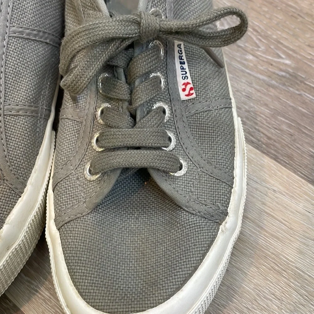 Superga 2750 Cotu Classic Sneaker S000010-M38 Gray Size M7.5/W9